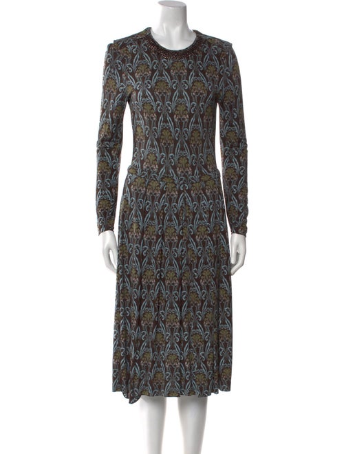 Tory Burch Printed Midi Length Dress