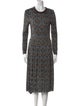Tory Burch Printed Midi Length Dress