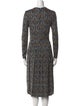 Tory Burch Printed Midi Length Dress