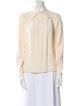 Tory Burch Long Sleeve Button-Up Top