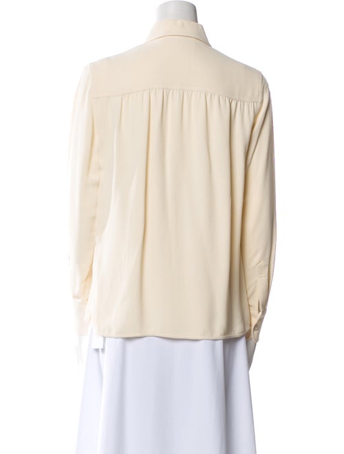Tory Burch Long Sleeve Button-Up Top