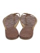 Tory Burch Leather Flip Flops