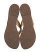 Tory Burch Leather Flip Flops