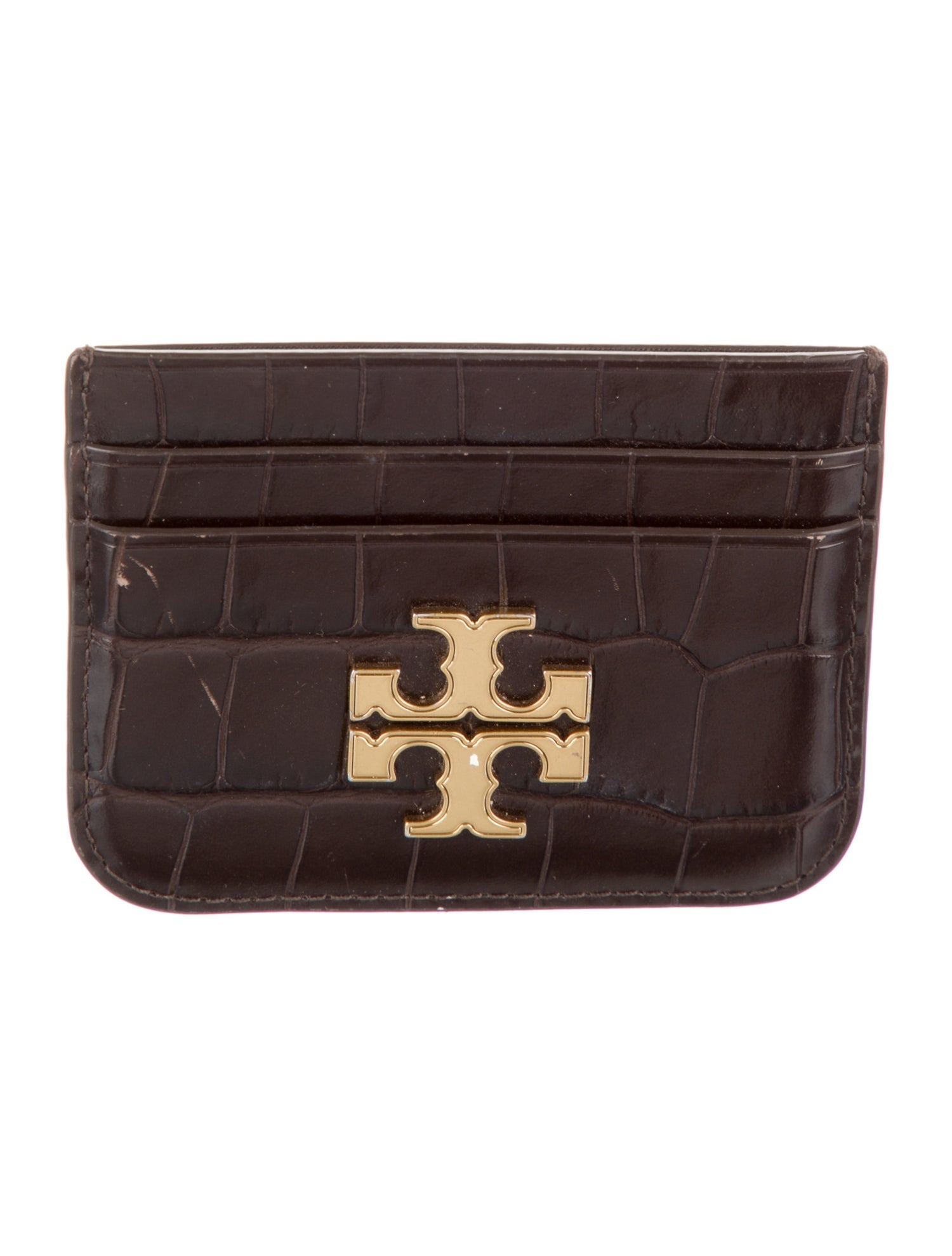 Tory Burch Leather Animal Print Wallet