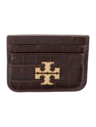 Tory Burch Leather Animal Print Wallet