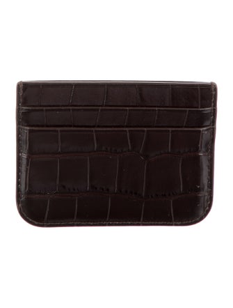 Tory Burch Leather Animal Print Wallet