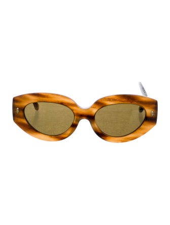 Tory Burch Cat-Eye Mirrored Sunglasses