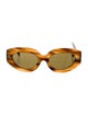 Tory Burch Cat-Eye Mirrored Sunglasses