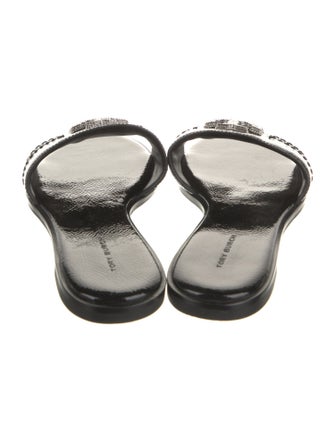 Tory Burch Leather Slides