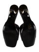 Tory Burch Leather Leather Trim Embellishment Slides