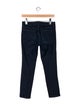 Tory Burch Mid-Rise Straight Leg Jeans