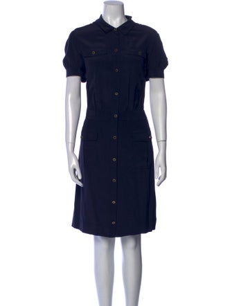 Tory Burch Linen Knee-Length Dress