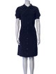 Tory Burch Linen Knee-Length Dress