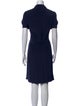 Tory Burch Linen Knee-Length Dress
