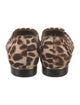 Tory Burch Ponyhair Animal Print Flats