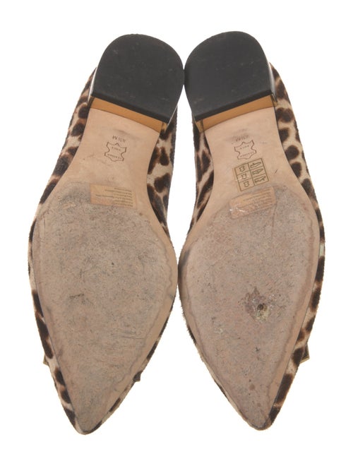 Tory Burch Ponyhair Animal Print Flats