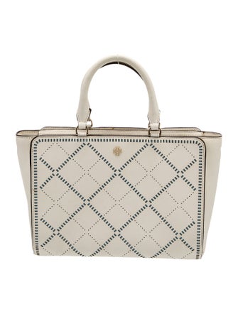 Tory Burch Saffiano Leather Top Handle Bag