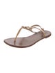 Tory Burch Leather T-Strap Sandals
