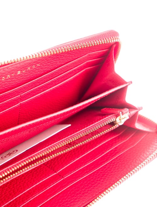 Tory Burch Leather Continental Wallet