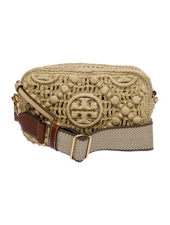 Tory Burch Straw Crossbody Bag