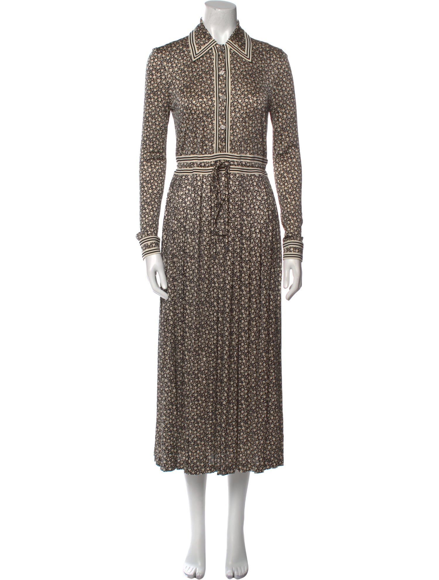 Tory Burch Printed Midi Length Dress