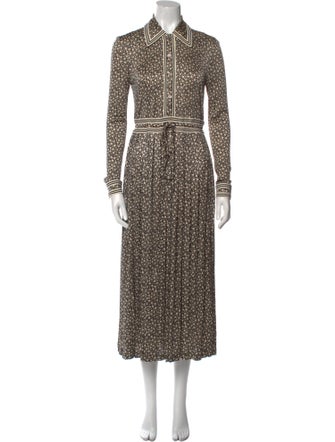 Tory Burch Printed Midi Length Dress