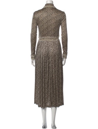 Tory Burch Printed Midi Length Dress