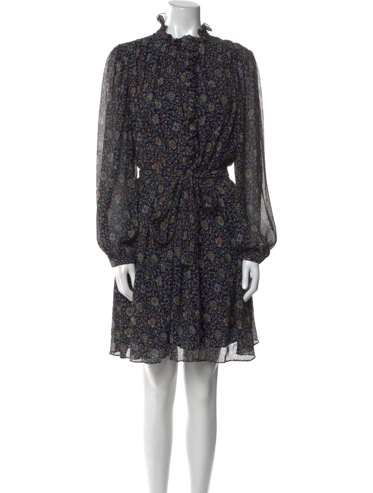 Tory Burch Floral Print Mini Dress