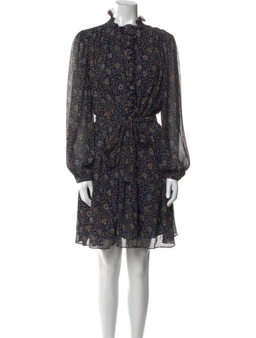 Tory Burch Floral Print Mini Dress