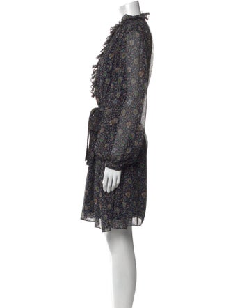 Tory Burch Floral Print Mini Dress