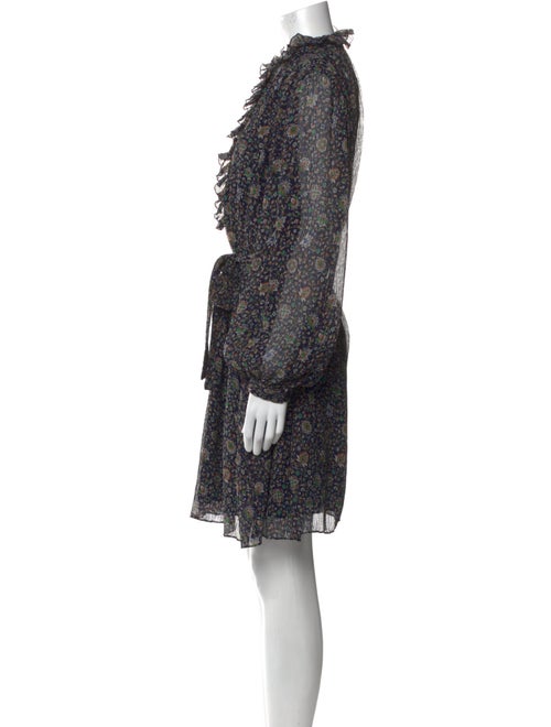 Tory Burch Floral Print Mini Dress