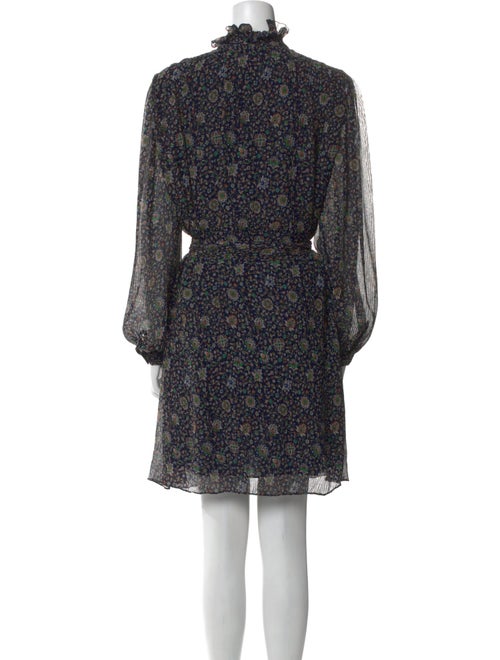 Tory Burch Floral Print Mini Dress