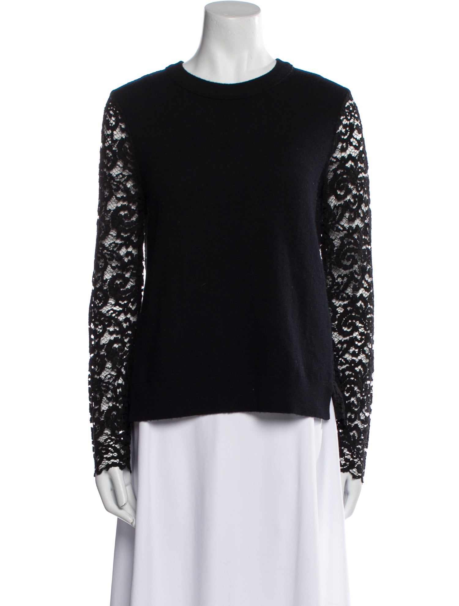 Tory Burch Merino Wool Scoop Neck Sweater