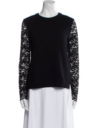 Tory Burch Merino Wool Scoop Neck Sweater