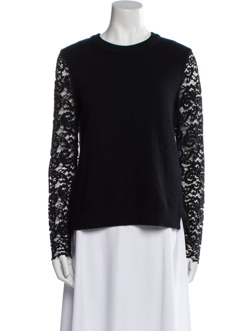 Tory Burch Merino Wool Scoop Neck Sweater