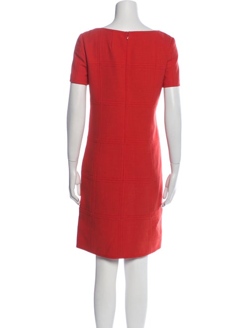 Tory Burch Bateau Neckline Knee-Length Dress