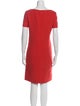 Tory Burch Bateau Neckline Knee-Length Dress