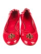 Tory Burch Patent Leather Ballet Flats