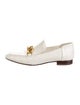 Tory Burch Leather Animal Print Loafers