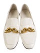 Tory Burch Leather Animal Print Loafers