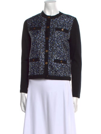 Tory Burch Merino Wool Lace Pattern Top