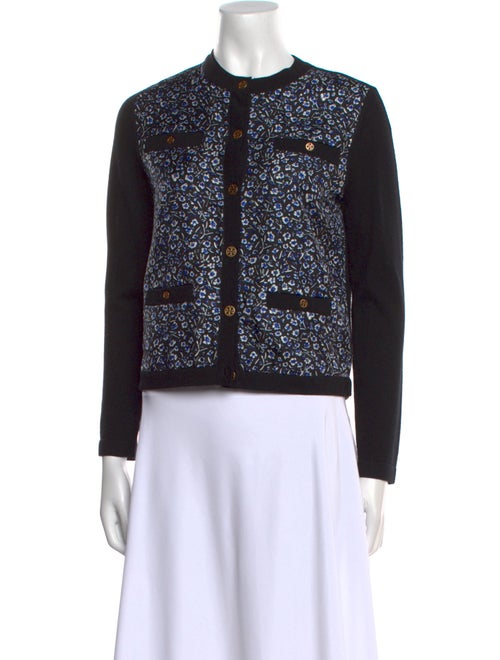 Tory Burch Merino Wool Lace Pattern Top