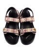 Tory Burch Tweed Pattern Slides