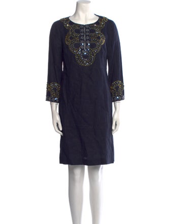 Tory Burch Linen Mini Dress