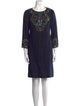 Tory Burch Linen Mini Dress