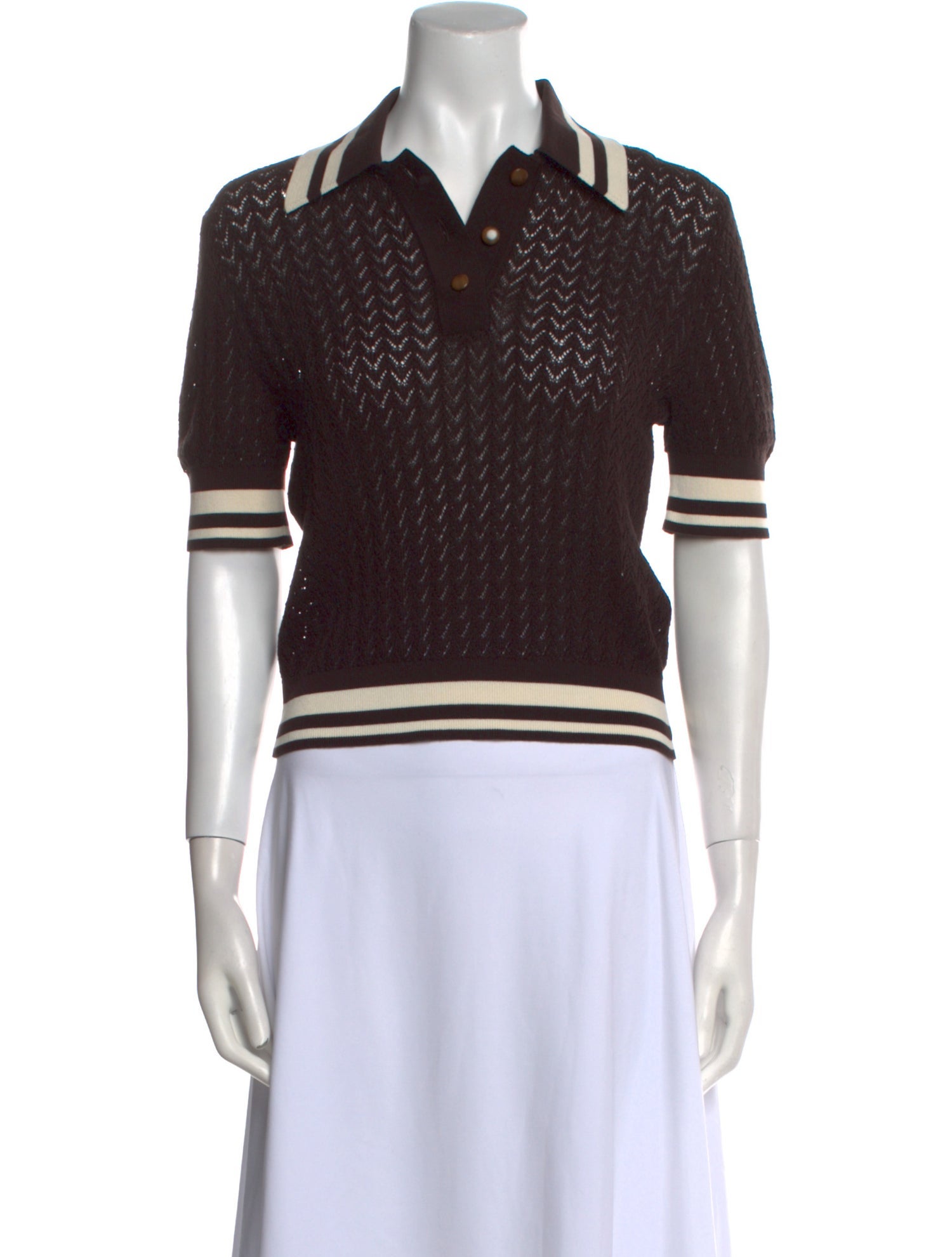 Tory Burch Colorblock Pattern Sweater w/ Tags