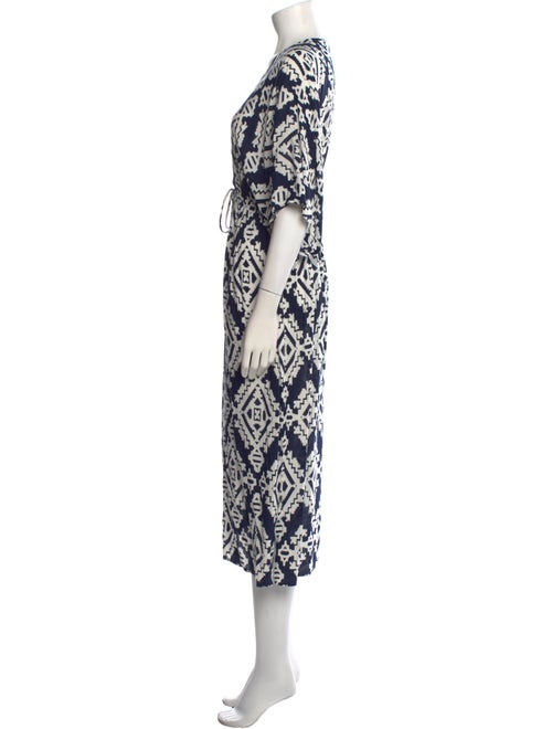 Tory Burch Printed Midi Length Dress