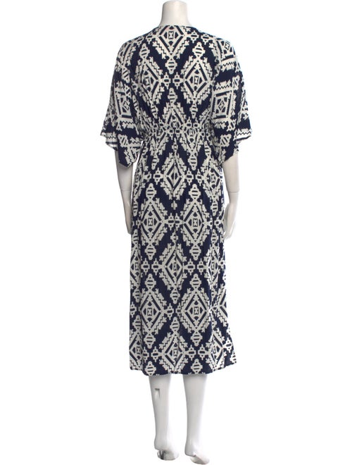 Tory Burch Printed Midi Length Dress