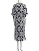 Tory Burch Printed Midi Length Dress