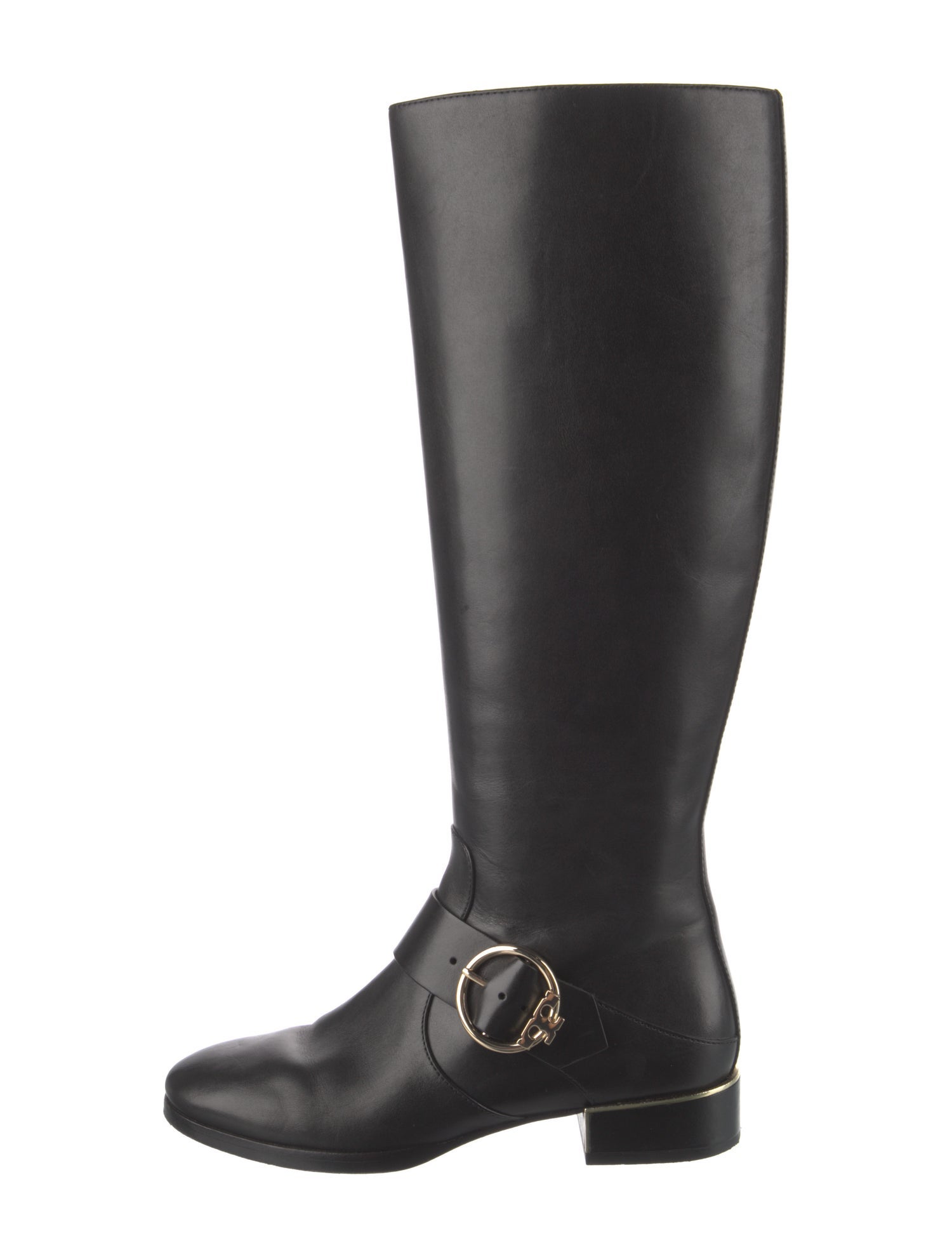 Tory Burch Leather Riding Boots